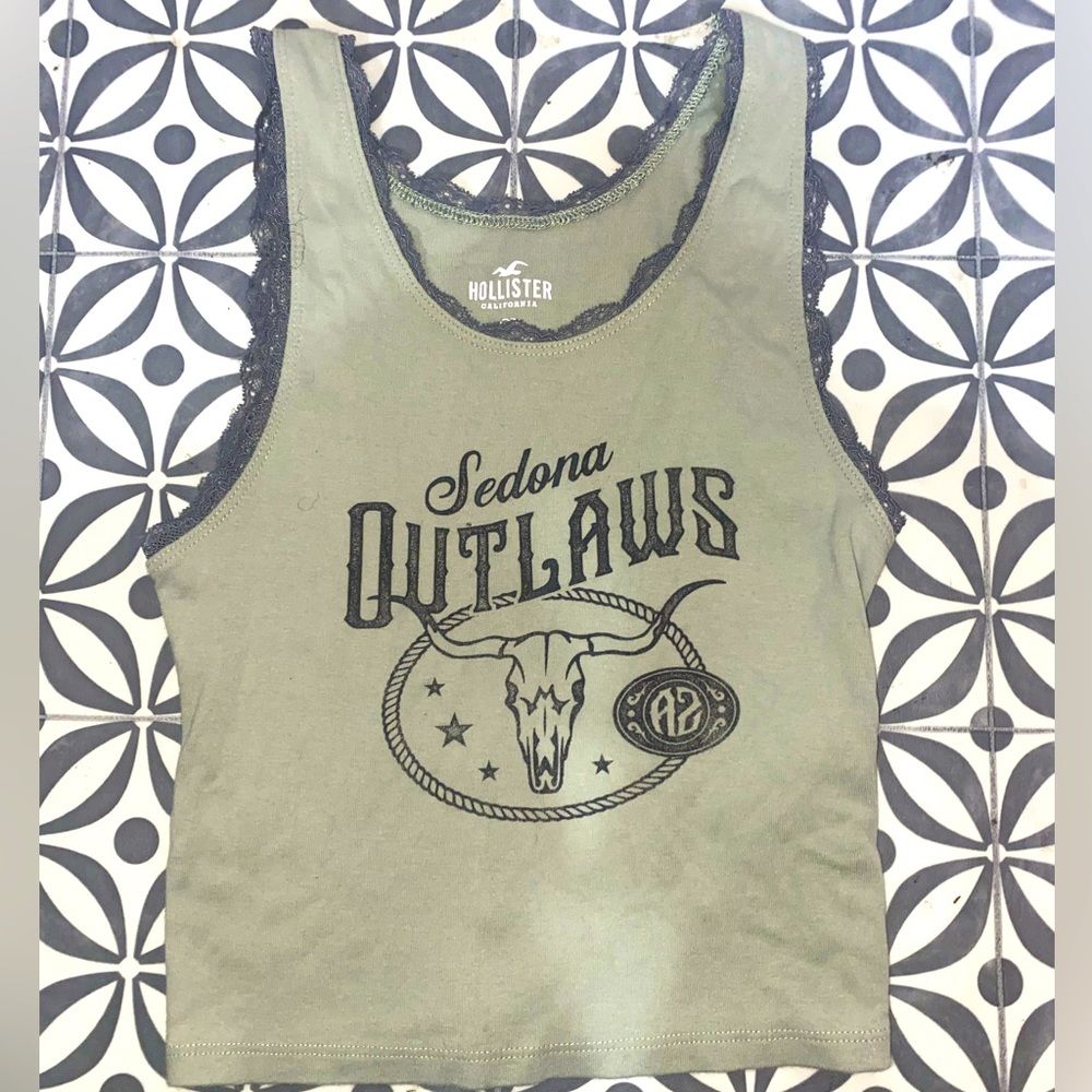 Sedona Outlaws Hollister Tank Crop Top